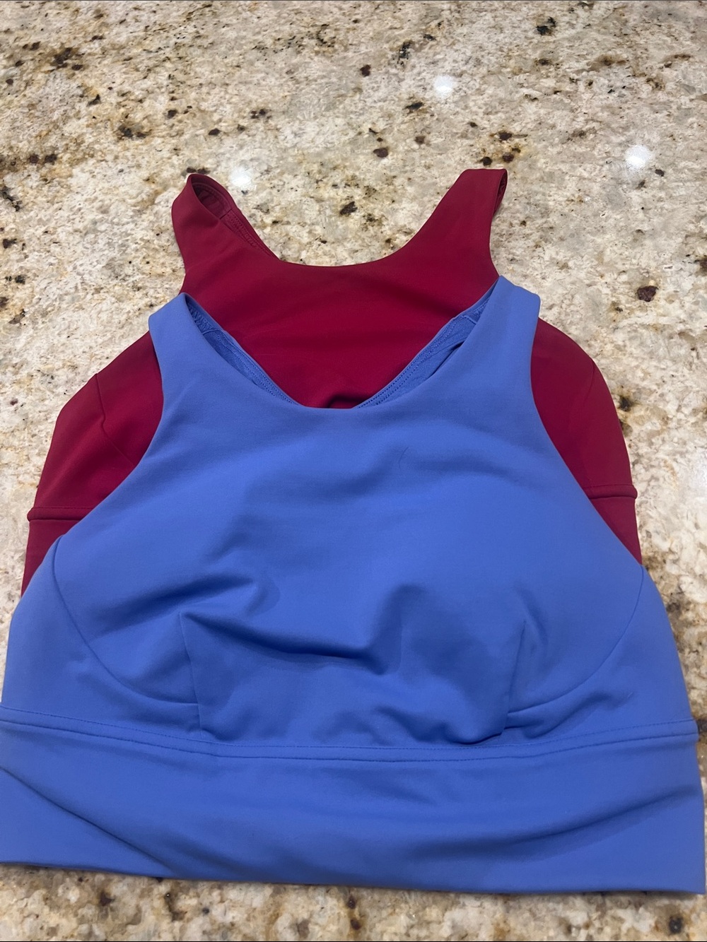 TWO (2) LULULEMON WUNDER TRAIN LONGLINE BRA SIZE 8 NWOT